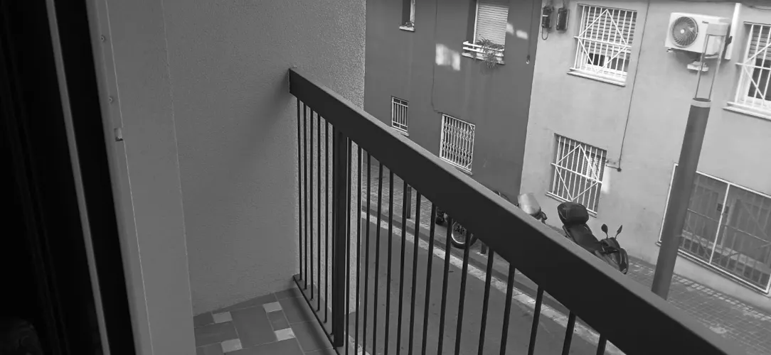 Foto de balcón en un piso en alquiler